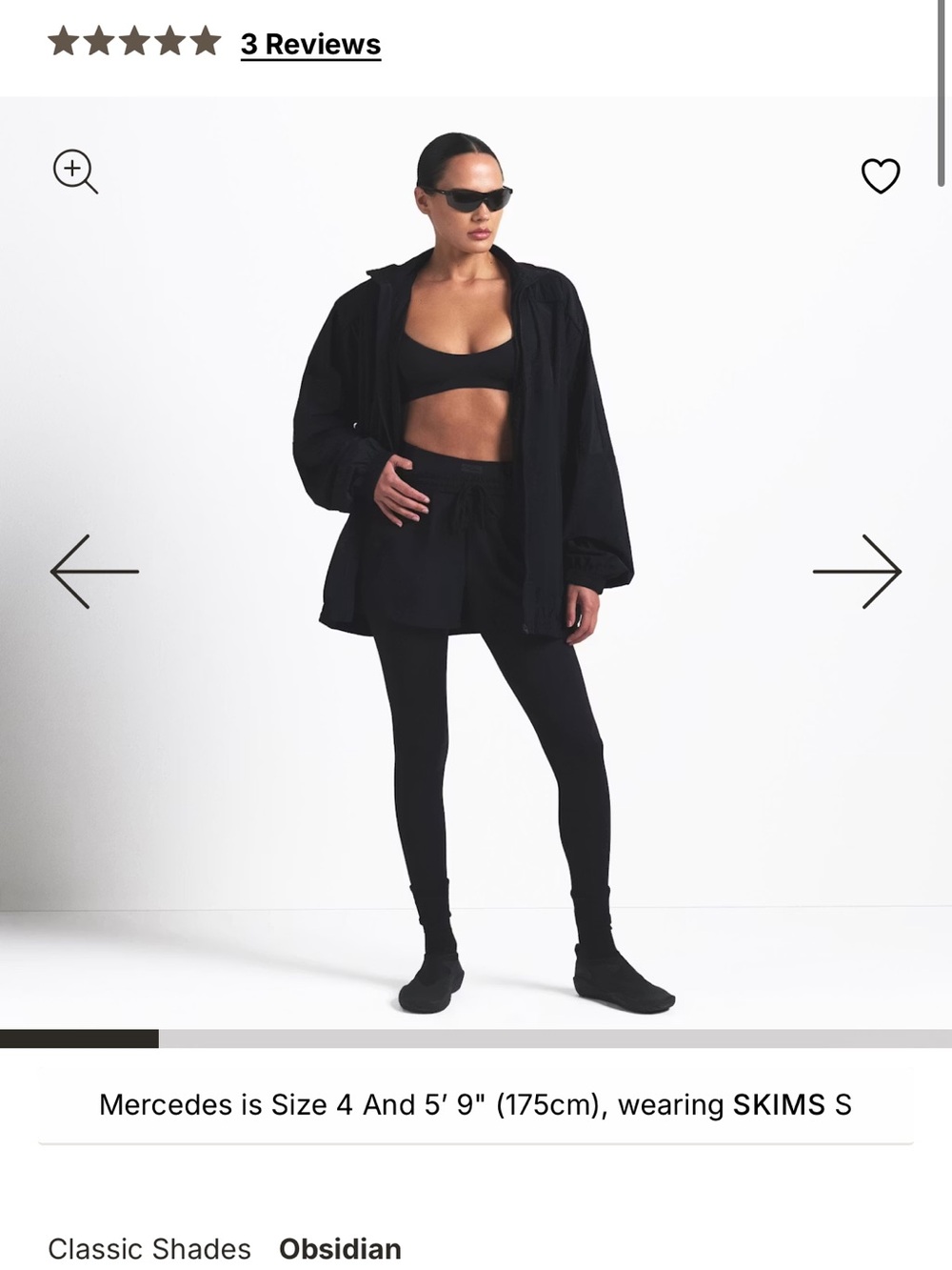 SKIMS NIKE OVERSIZED JACKET - Picture 9 of 10